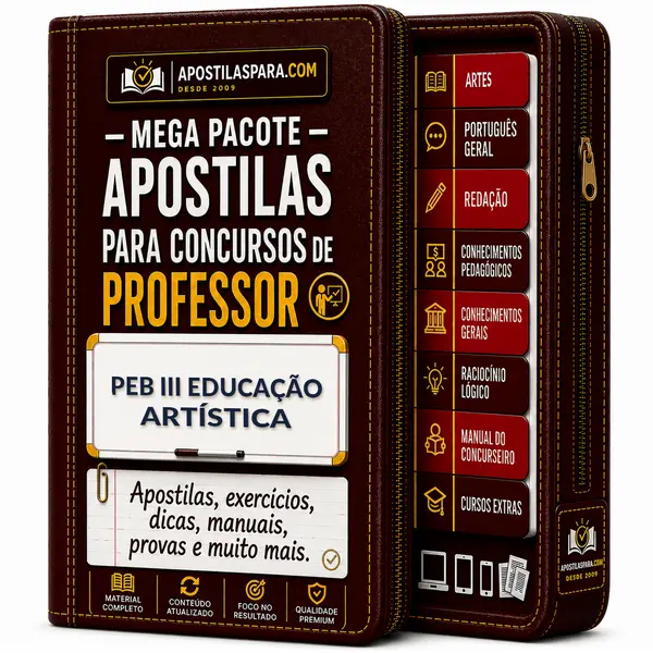 Apostila para PEB III Educação Artística