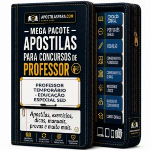 Apostila para Professor Temporário - Educação Especial SED
