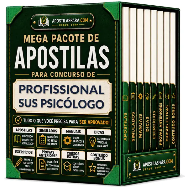Apostila para Profissional SUS - Psicólogo