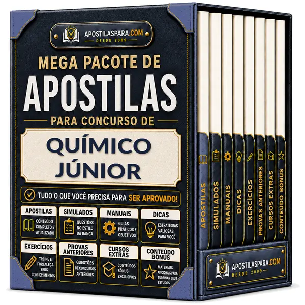 Apostila para Químico Júnior