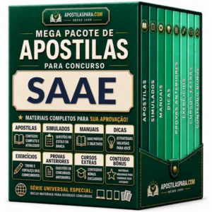 Apostila para SAAE - Prefeitura Estância-SE