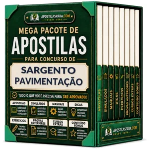 Apostila para Sargento - Pavimentação