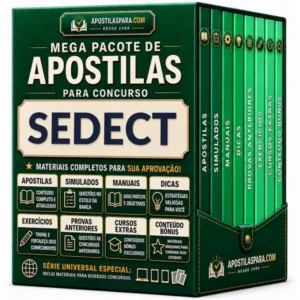 Apostila para SEDECT