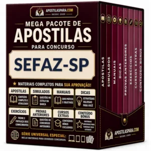 Apostila para SEFAZ-SP