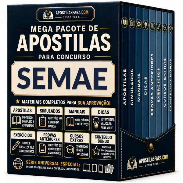 Apostila para SEMAE - Prefeitura São José do Rio Preto-SP