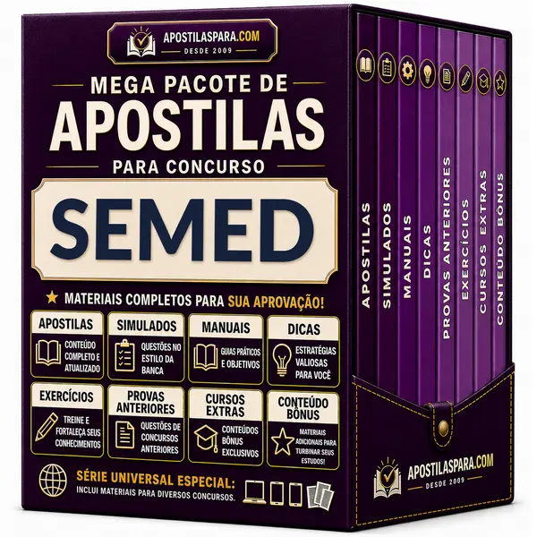 Apostila para SEMED - Prefeitura Blumenau-SC