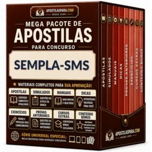 Apostila para SEMPLA-SMS - Prefeitura São Paulo-SP
