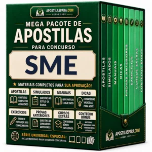 Apostila para SME - Prefeitura São Paulo-SP