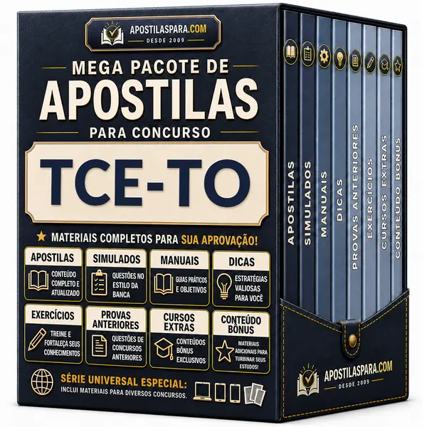 Apostila para TCE-TO
