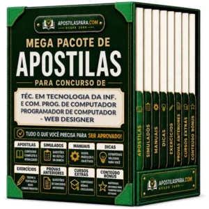 Apostila para Téc. em Tecnologia da Inf. e Com. Prog. de Computador - Programador de Computador - Web Designer