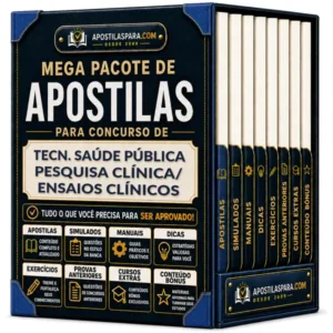 Apostila para Tecn. Saúde Pública - Pesquisa Clínica/Ensaios Clínicos