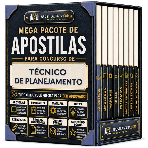 Apostila para Técnico de Planejamento