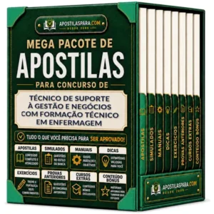 Apostila para Técnico de Suporte à Gestão e Negócios com Formação - Técnico em Enfermagem