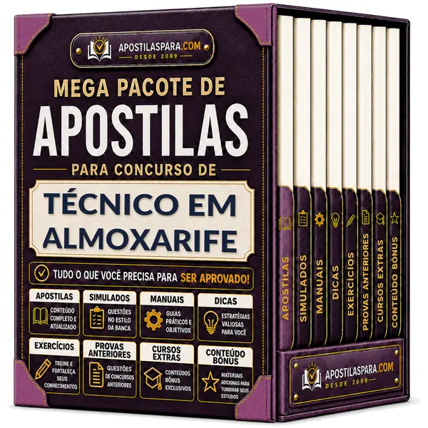 Apostila para Técnico em Almoxarife