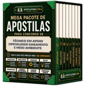 Apostila para Técnico em Apoio Especializado - Saneamento e Meio Ambiente