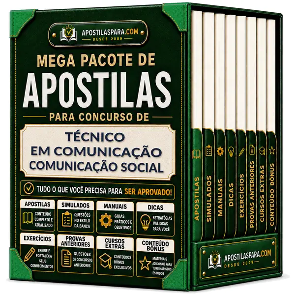 Apostila para Técnico em Comunicação - Comunicação Social