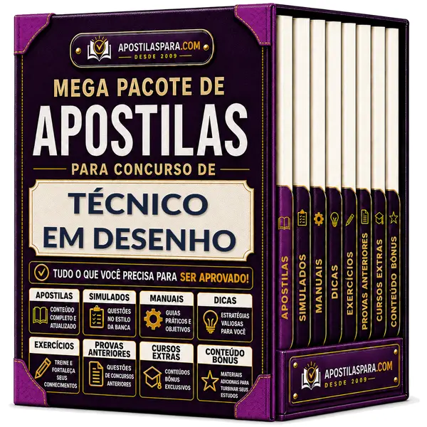 Apostila para Técnico em Desenho