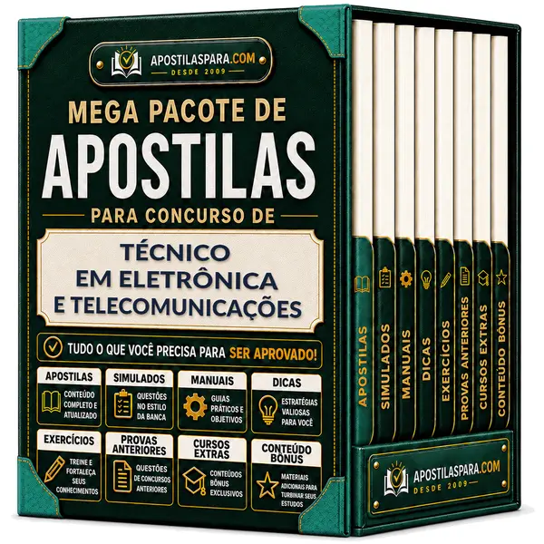 Apostila para Técnico em Eletrônica e Telecomunicações