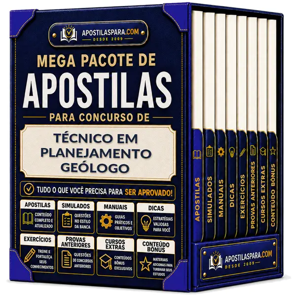 Apostila para Técnico em Planejamento - Geólogo