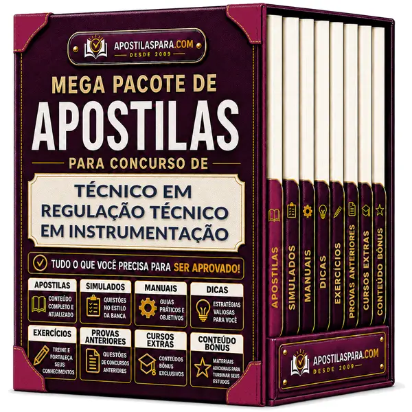 Apostila para Técnico em Regulação - Técnico em Instrumentação