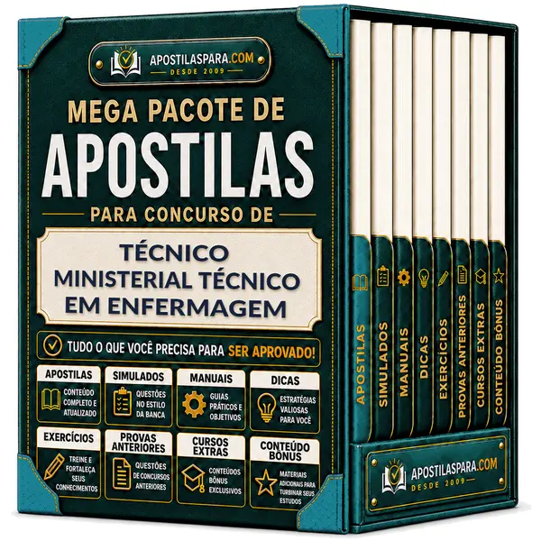 Apostila para Técnico Ministerial - Técnico em Enfermagem