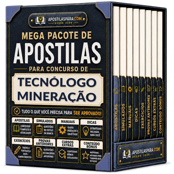 Apostila para Tecnólogo - Mineração
