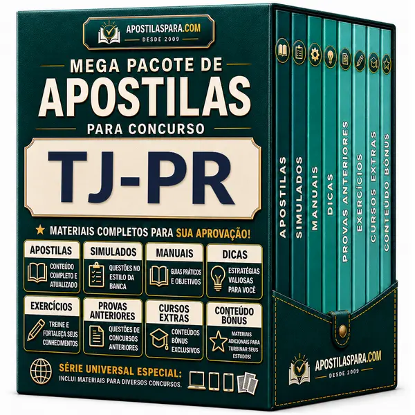 Apostila para TJ-PR