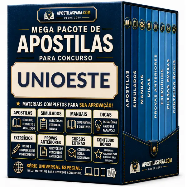 Apostila para UNIOESTE