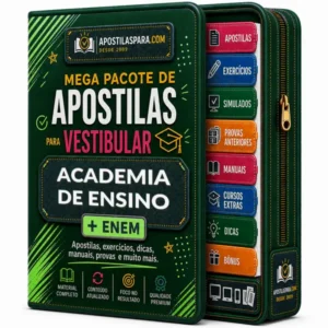 Apostila vestibular ACADEMIA DE ENSINO