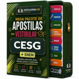 Apostila vestibular CESG
