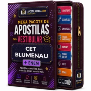 Apostila vestibular CET BLUMENAU