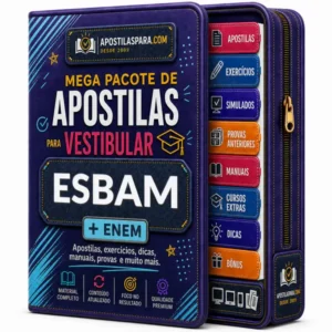 Apostila vestibular ESBAM