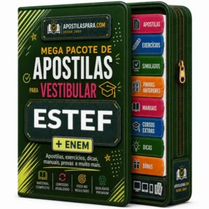 Apostila vestibular ESTEF