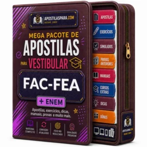 Apostila vestibular FAC-FEA