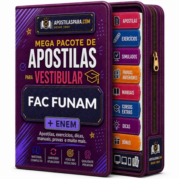 Apostila vestibular FAC FUNAM