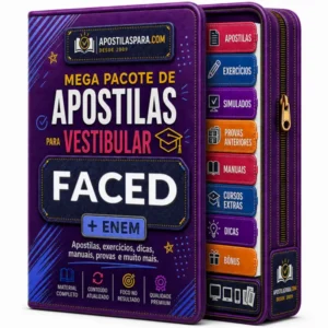 Apostila vestibular FACED