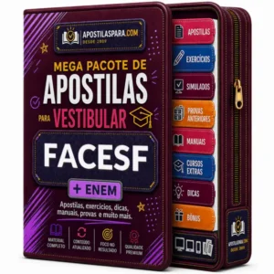 Apostila vestibular FACESF