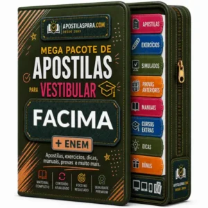 Apostila vestibular FACIMA