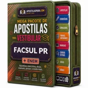Apostila vestibular FACSUL PR