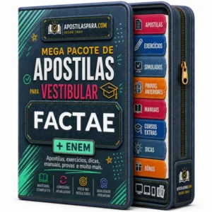 Apostila vestibular FACTAE