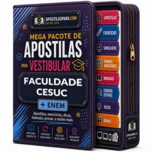 Apostila vestibular FACULDADE CESUC