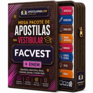 Apostila vestibular FACVEST