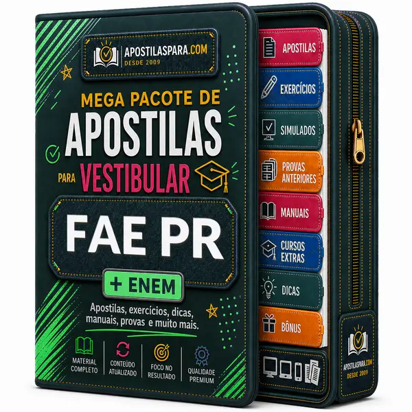 Apostila vestibular FAE PR