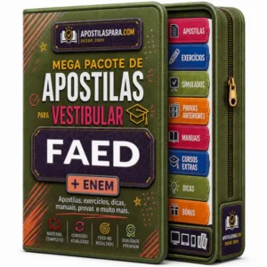 Apostila vestibular FAED