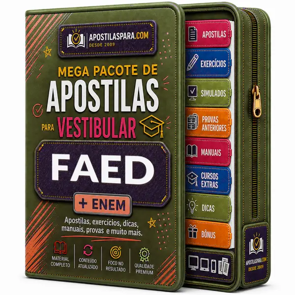 Apostila vestibular FAED