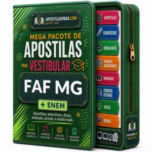 Apostila vestibular FAF MG