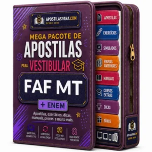 Apostila vestibular FAF MT