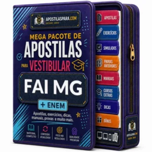 Apostila vestibular FAI MG