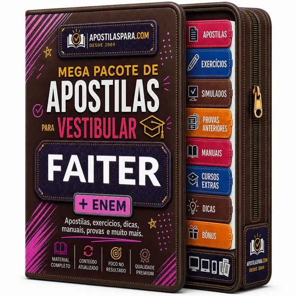 Apostila vestibular FAITER