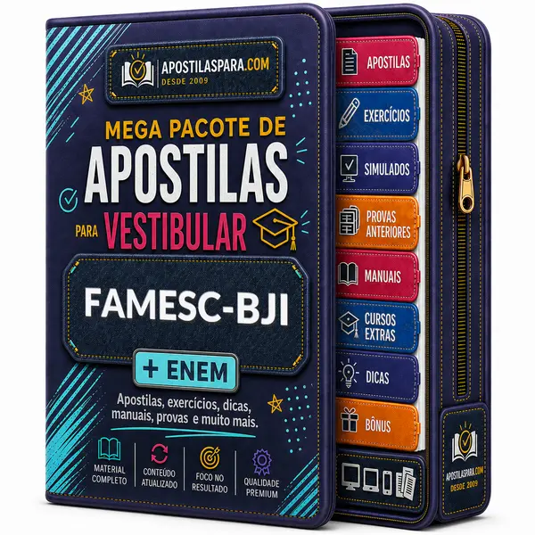 Apostila vestibular FAMESC-BJI
